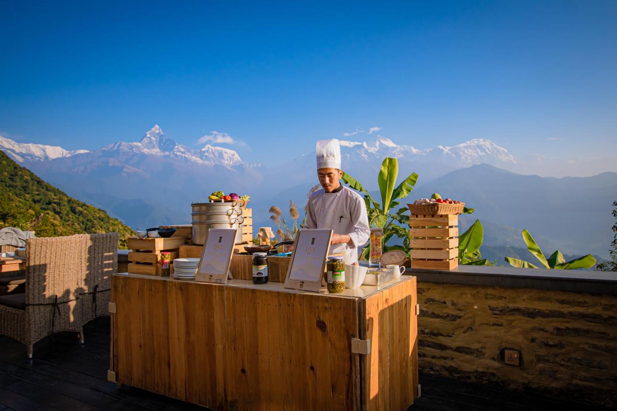 Sarangkot Mountain Lodge Pokhara Exterior photo